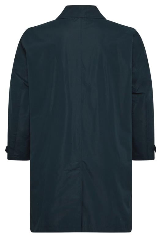 BadRhino Big & Tall Navy Blue Mac Raincoat | BadRhino 5