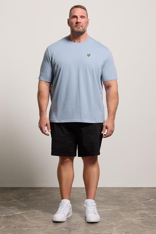LYLE & SCOTT Big & Tall Bubble Blue Core T-Shirt | BadRhino 1