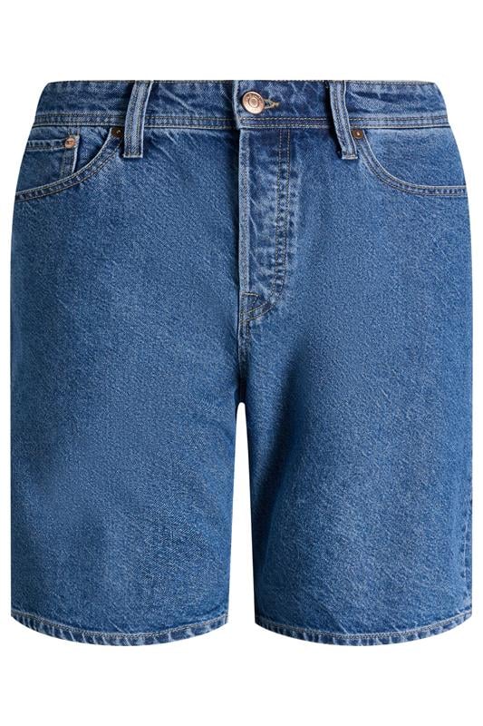 JACK & JONES Big & Tall Blue Denim Shorts | BadRhino 2