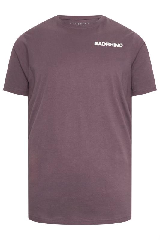 BadRhino Big & Tall 2 PACK Black & Purple 'BadRhino' T-Shirts | BadRhino 5