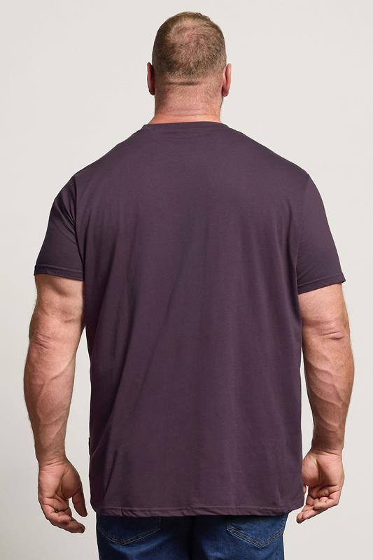 BadRhino Big & Tall Brown/Blue/Red/Green/Purple 5 Pack Core T-Shirts | BadRhino 5