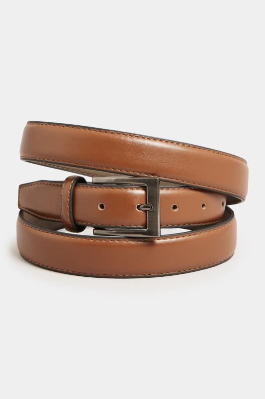 D555 Tan Brown Leather Belt | D555 2