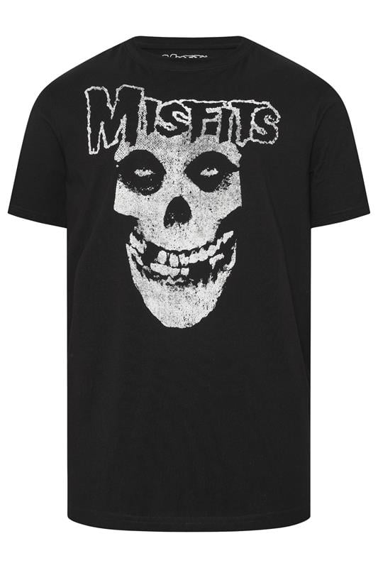 Men's  BadRhino Big & Tall Black Misfits Graphic T-Shirt