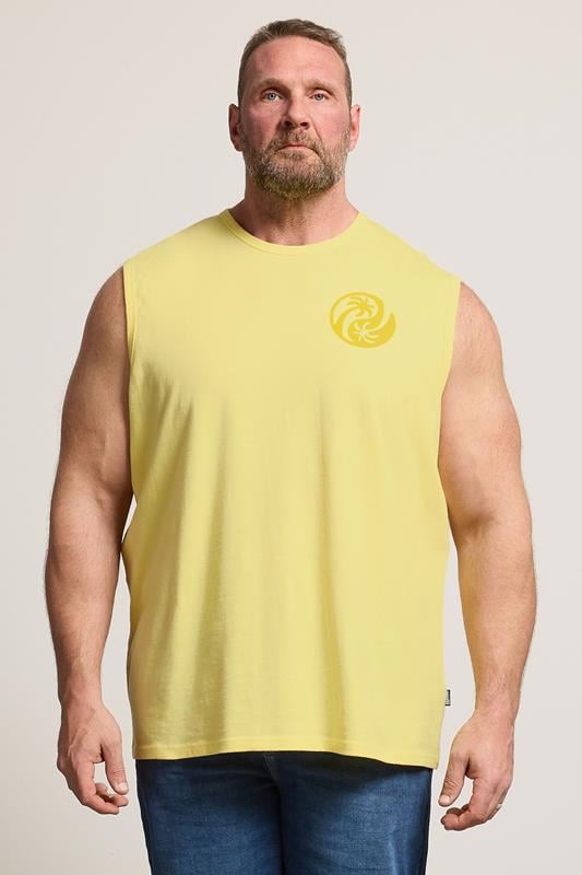  BadRhino Big & Tall Yellow Palm Tree Vest