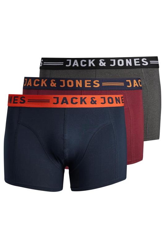 JACK & JONES Red  3 Pack Trunks 3