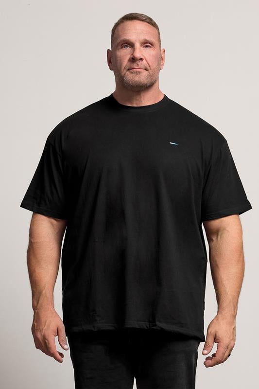 Men's  BadRhino Big & Tall Black Relaxed T-Shirt