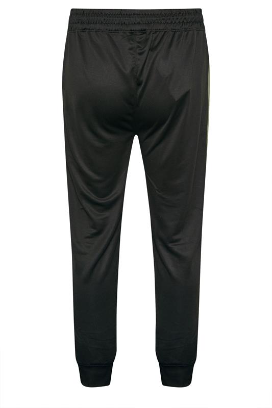 D555 Big & Tall Black Dry Wear Panel Joggers | BadRhino 2