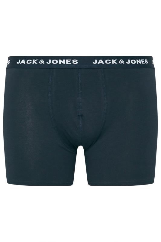 JACK & JONES 7 PACK Navy Blue & Black Trunks | BadRhino 10