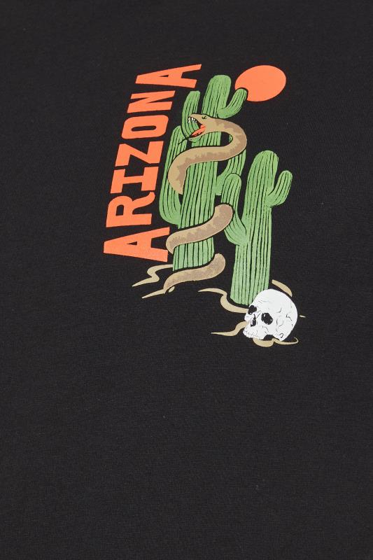 BadRhino Big & Tall Black Arizona Graphic T-Shirt | BadRhino 3