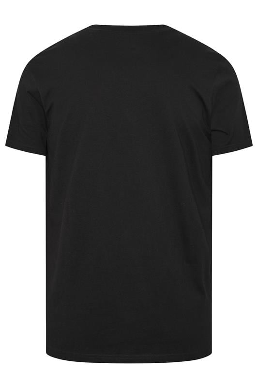 BadRhino Big & Tall Black Misfits Graphic T-Shirt | BadRhino 2