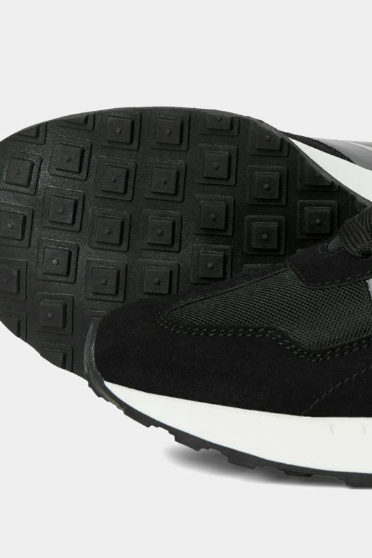 JACK & JONES Black & Grey Side Panel Trainers | BadRhino 5