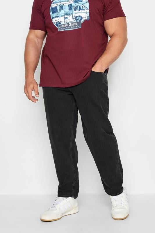 Men's  JACK & JONES Big & Tall Black Jeans