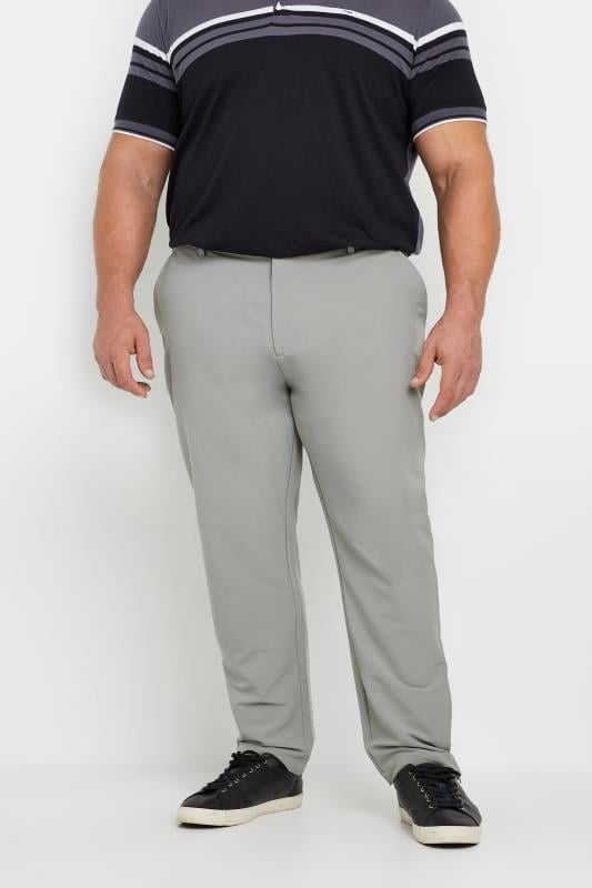 BadRhino Big & Tall Grey Golf Trousers | BadRhino 1