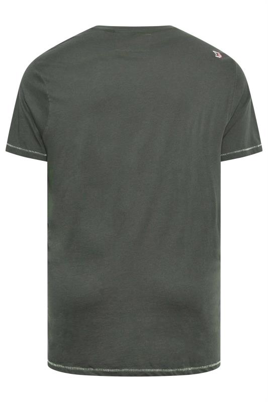 D555 Big & Tall Green 'Dune Kings' T-Shirt | BadRhino 5
