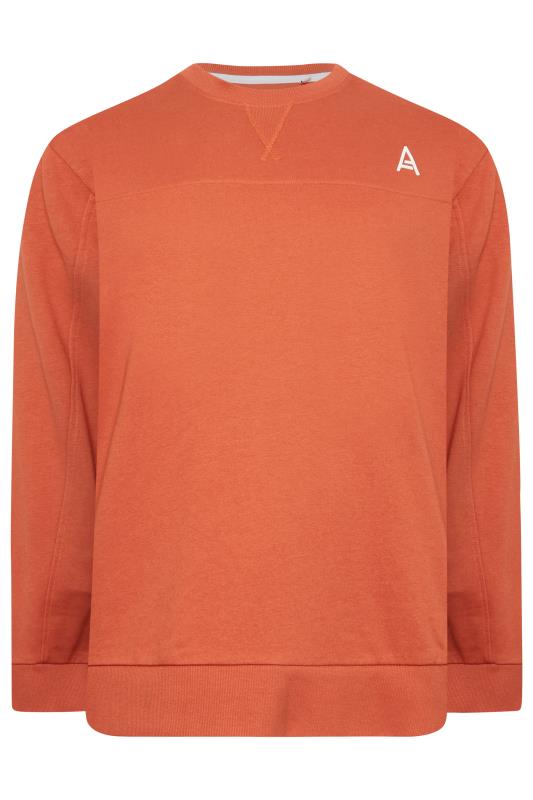 STUDIO A Big & Tall Orange Sweatshirt | BadRhino 4
