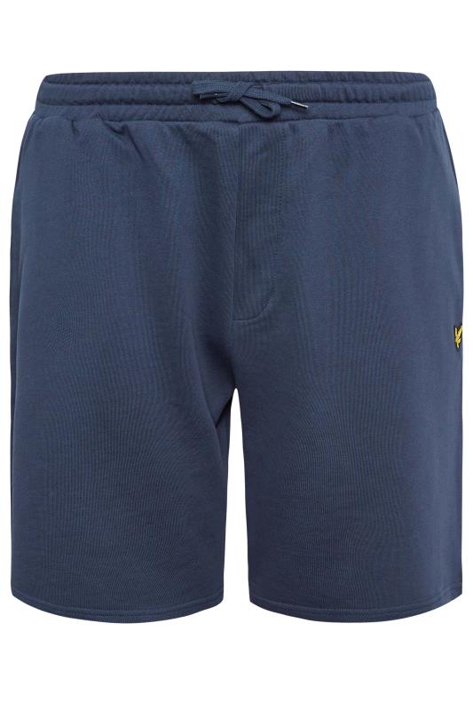 LYLE & SCOTT Navy Blue Sweat Shorts | BadRhino 5