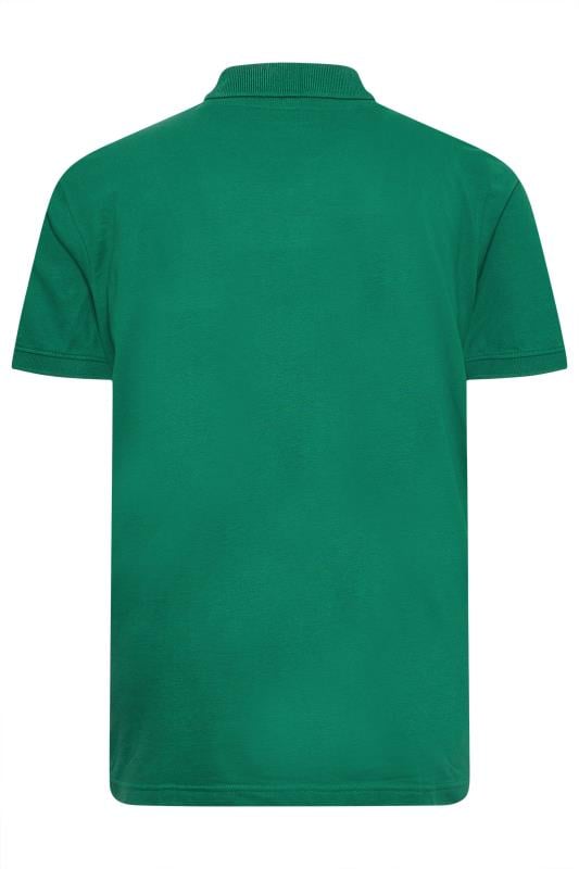 BadRhino Big & Tall Dark Green Core Polo Shirt | BadRhino 5