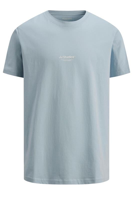 Men's  JACK & JONES Big & Tall Celestial Blue Graphic T-Shirt