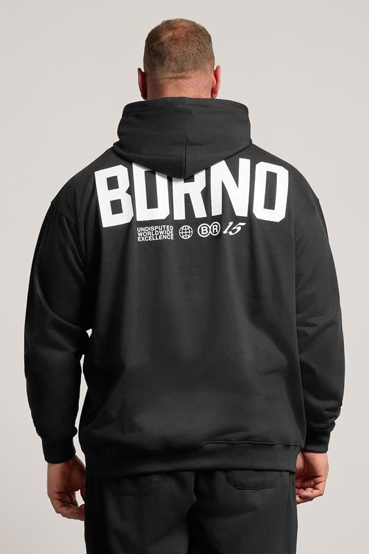 BadRhino Big & Tall Black Logo Hoodie | BadRhino 2