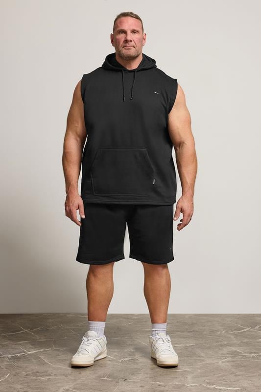 BadRhino Black Essential Jogger Shorts | BadRhino 2