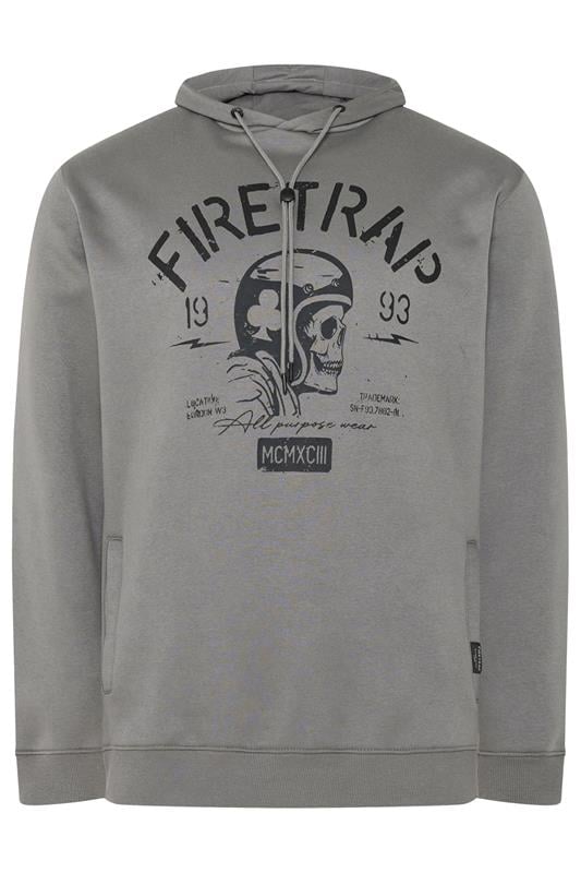 Men's  FIRETRAP Big & Tall Grey Hoodie