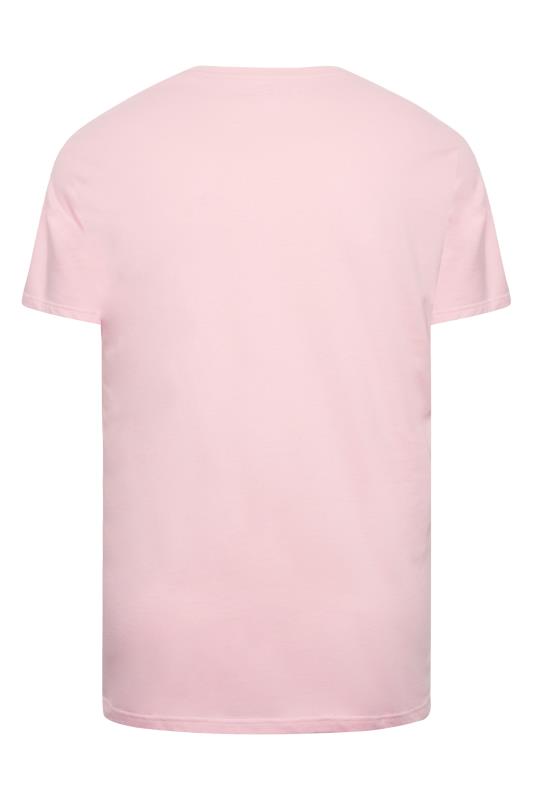 BadRhino Big & Tall Light Pink Core T-Shirt | BadRhino 4