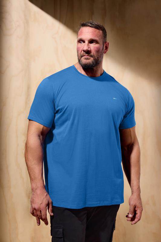 BadRhino Big & Tall Nouvean Blue Core T-Shirt | BadRhino 1