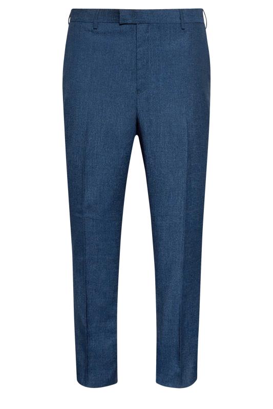 BadRhino Big & Tall Blue Wedding Suit Trousers | BadRhino 4