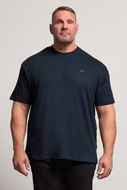 Men's  BadRhino Big & Tall Navy Blue Relaxed T-Shirt