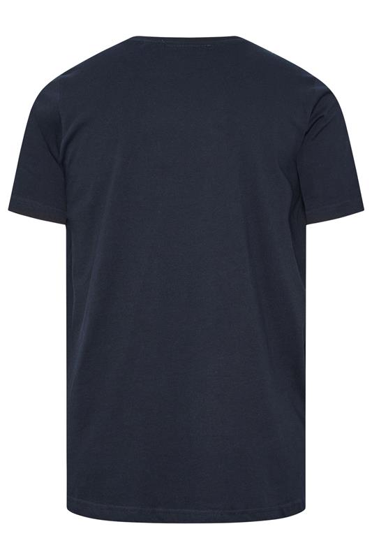 BadRhino Big & Tall Navy Blue Superman Graphic Print T-Shirt | BadRhino 2