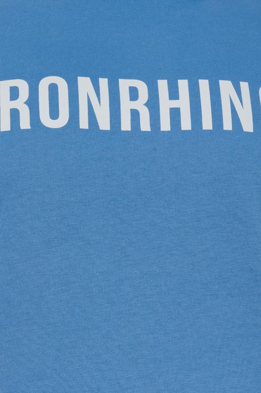 IronRhino Big & Tall Blue 'Power Lifting' T-Shirt | BadRhino 4