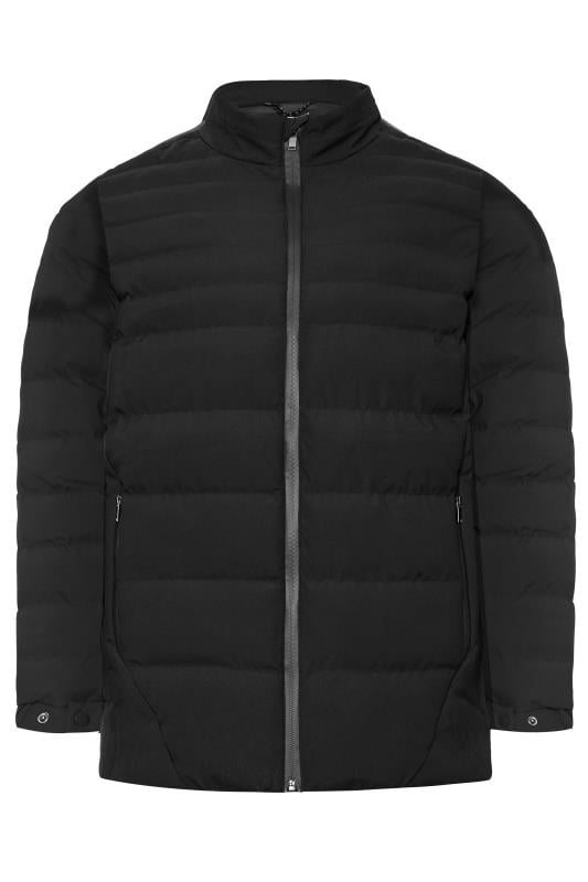 Black puffer jacket waterproof online