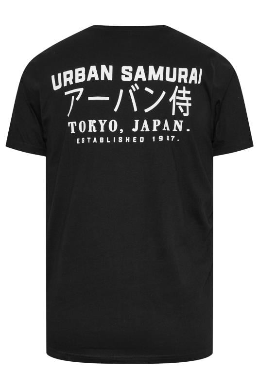 BadRhino Big & Tall 2 PACK Black & Sage Green 'Urban Samurai' T-Shirts | BadRhino 7