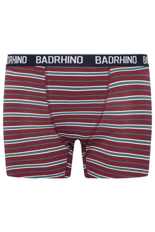 BadRhino Big & Tall 3 PACK Navy Blue Stripe & Spot Trunks | BadRhino 5