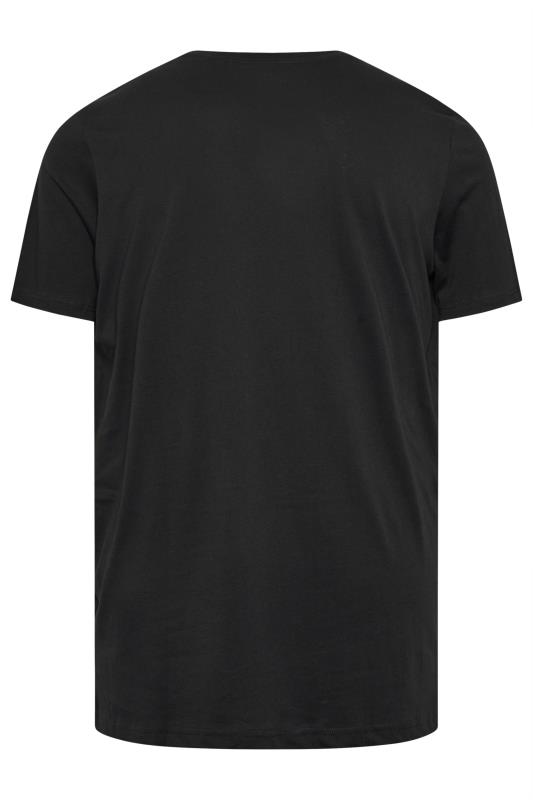 BEN SHERMAN Big & Tall Black Signature T-Shirt | BadRhino 4