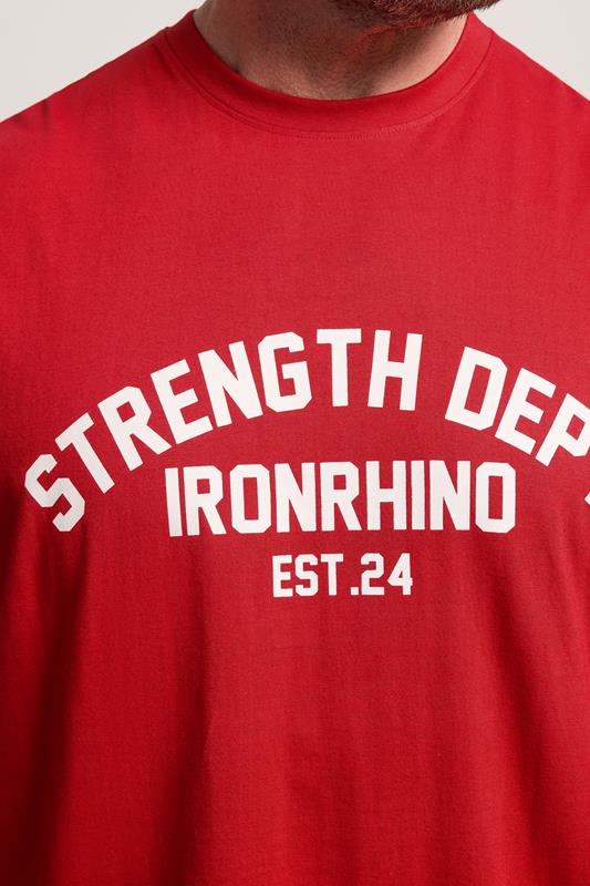 IronRhino Big & Tall Samba Red Strength Dept Vest | BadRhino 5