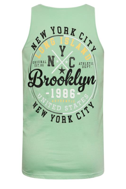 BadRhino Big & Tall Hemlock Green NYC Sleeveless Vest Top | BadRhino 6