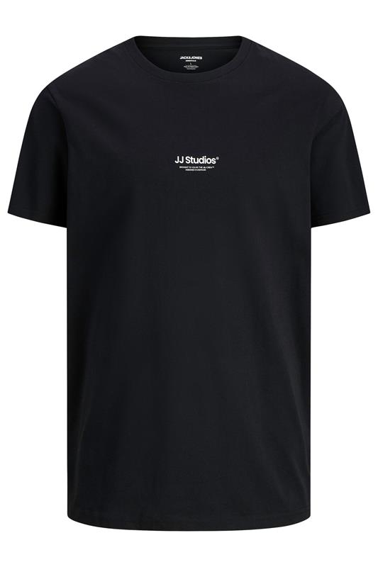 Men's  JACK & JONES Big & Tall Black JJ Studio T-Shirt