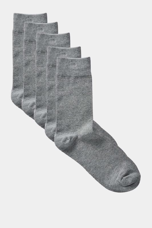 Jack & Jones 5 PACK Grey Ankle Socks | BadRhino  3