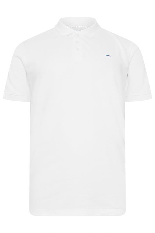 BadRhino Big & Tall White Core Polo Shirt | BadRhino 3