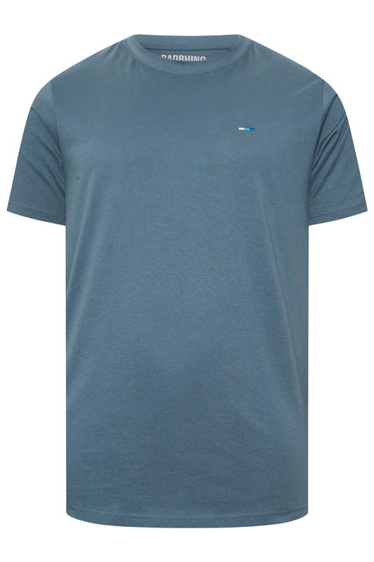 Men's  BadRhino Big & Tall Petrol Blue Extra Long Core T-Shirt