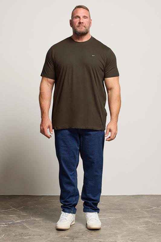 BadRhino Big & Tall Chocolate Brown T-Shirt | BadRhino 2