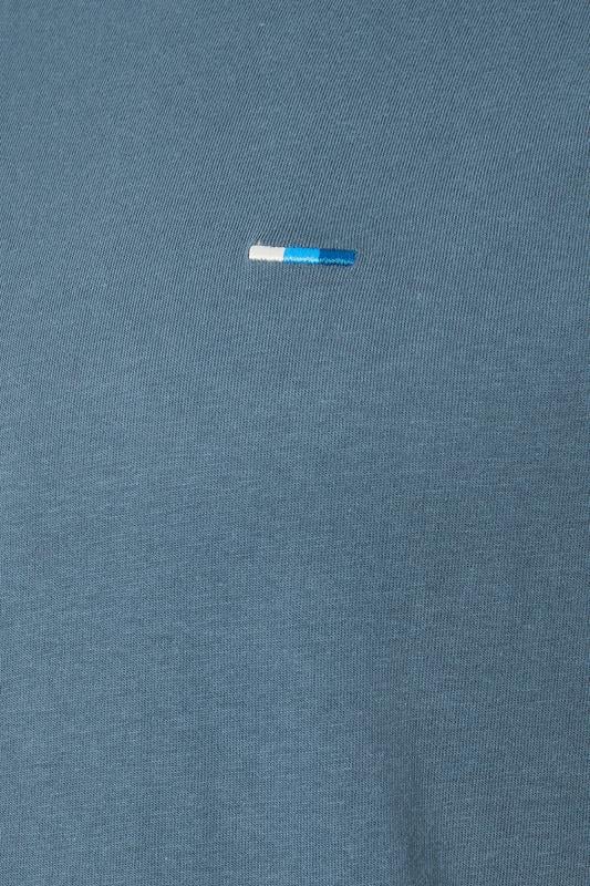 BadRhino Big & Tall Petrol Blue Extra Long Core T-Shirt | BadRhino 3