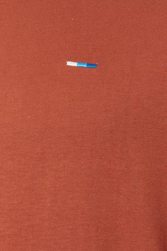 BadRhino Big & Tall Clay Orange Core Long Sleeve T-Shirt | BadRhino 3
