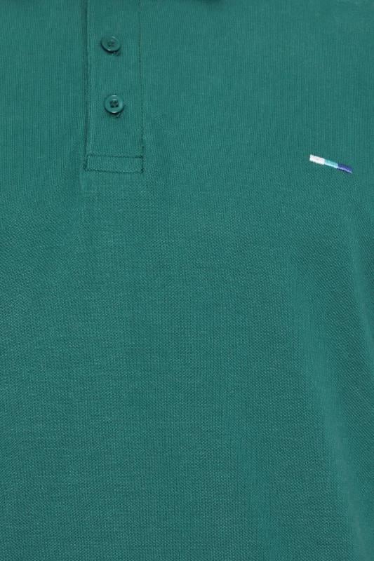 BadRhino Big & Tall Atlantic Deep Green Core Polo Shirt | BadRhino 3