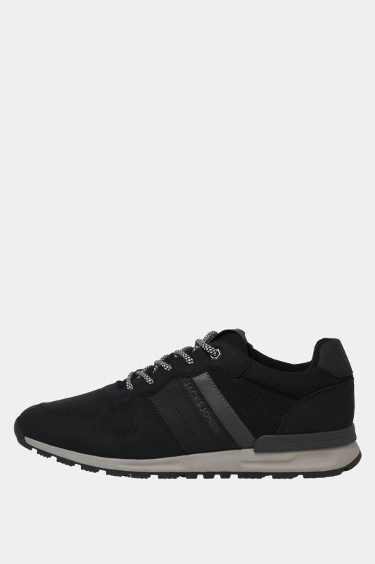 JACK & JONES Black Hike Trainers | BadRhino 2