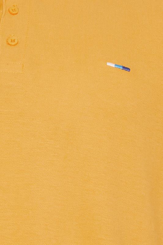 BadRhino Big & Tall Yellow Tipped Polo Shirt | BadRhino 7