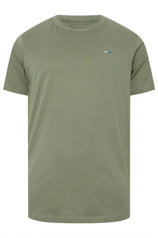 Men's  BadRhino Big & Tall Sage Green Extra Long Core T-Shirt