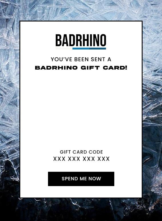 Men's  BadRhino £10 - £150 Online Gift Card Ice