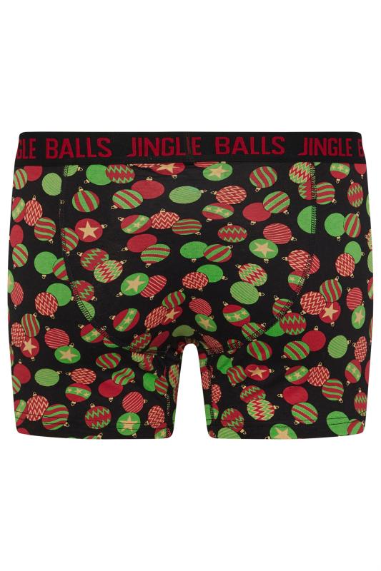 BadRhino 3 PACK Black & Red Christmas Trunks | BadRhino 8